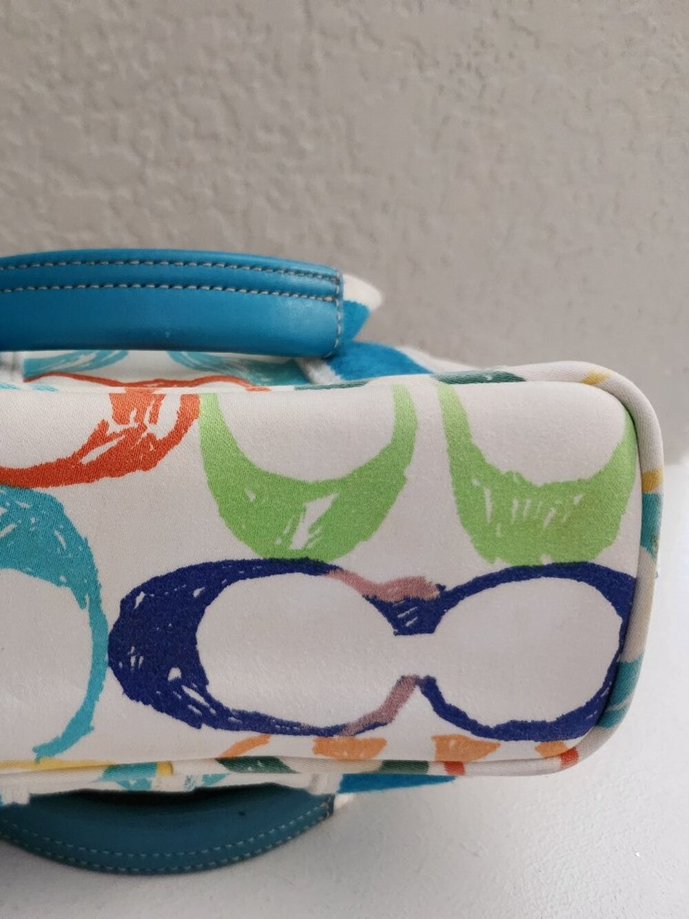 Coach Scribble Signature C's Mini Tote Bag - Picture 7 of 14